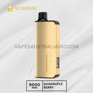 ALIBARBAR INGOT 9000 Puffs Quadruple Berry