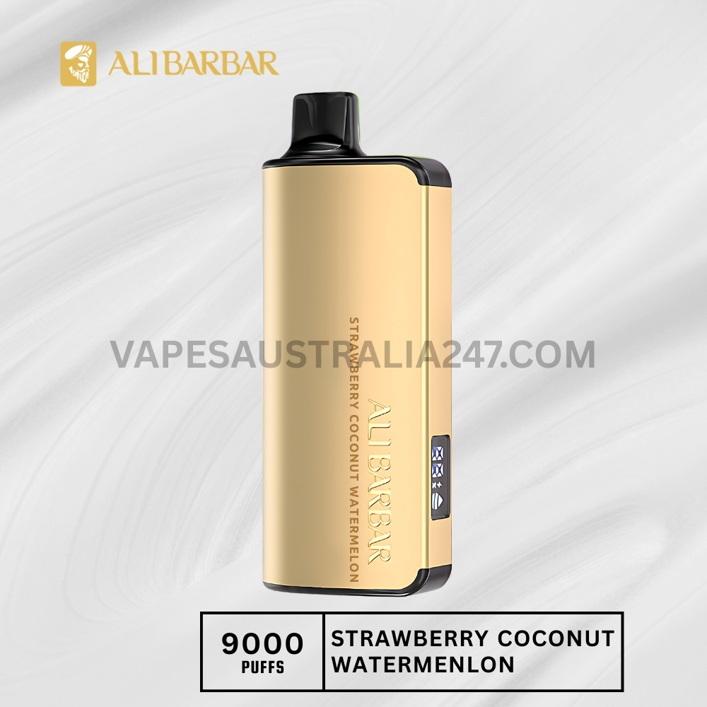 ALIBARBAR INGOT 9000 Puffs Strawberry Coconut Watermelon ALIBARBAR INGOT 9000 Puffs Strawberry Coconut Watermelon