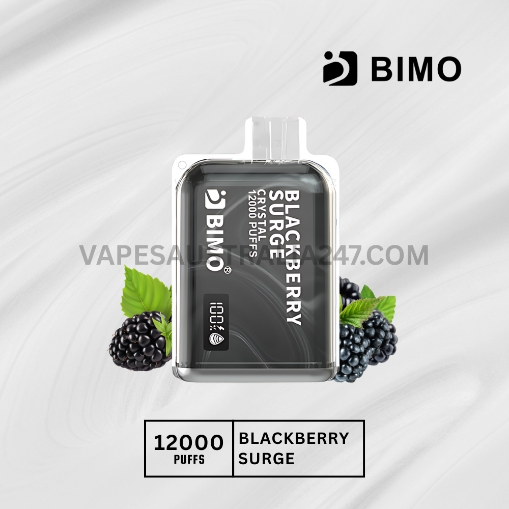 BIMO Crystal 12000 Puffs Blackberry Surge BIMO Crystal 12000 Puffs Blackberry Surge