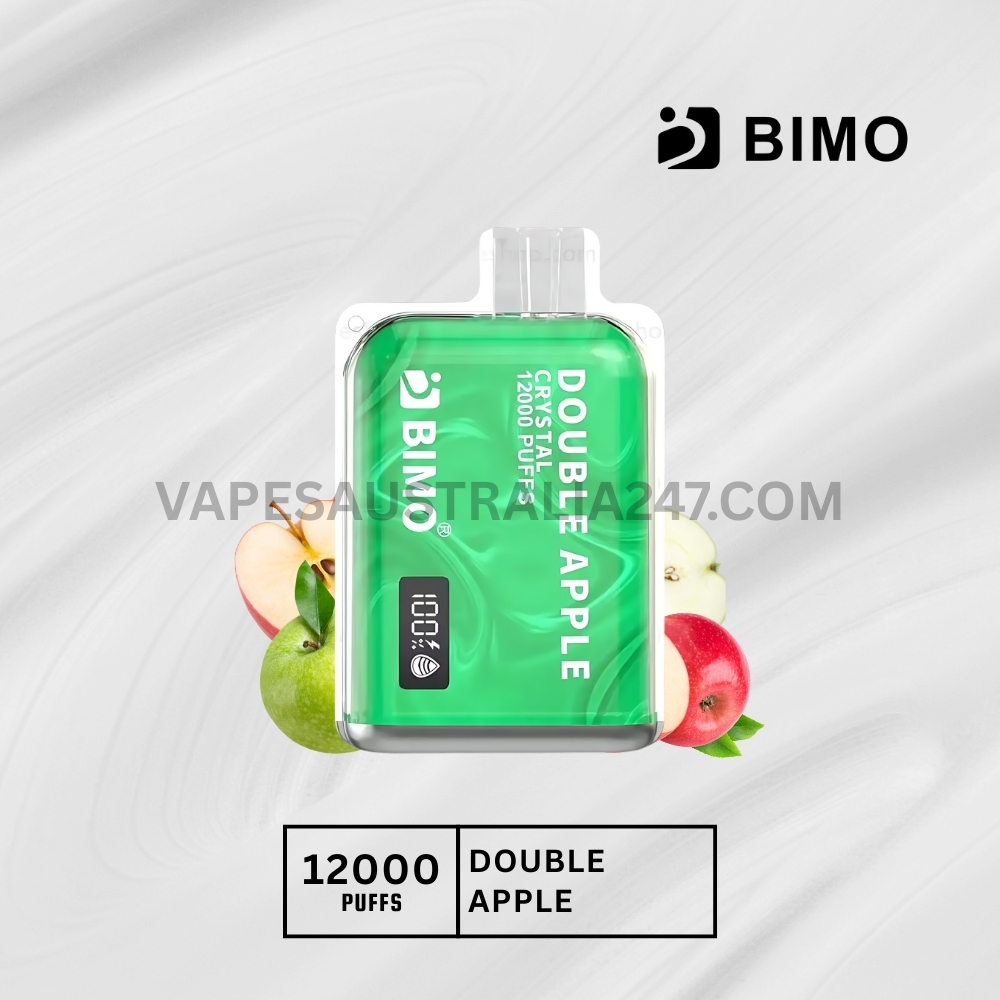 BIMO Crystal 12000 Puffs Double Apple BIMO Crystal 12000 Puffs Double Apple