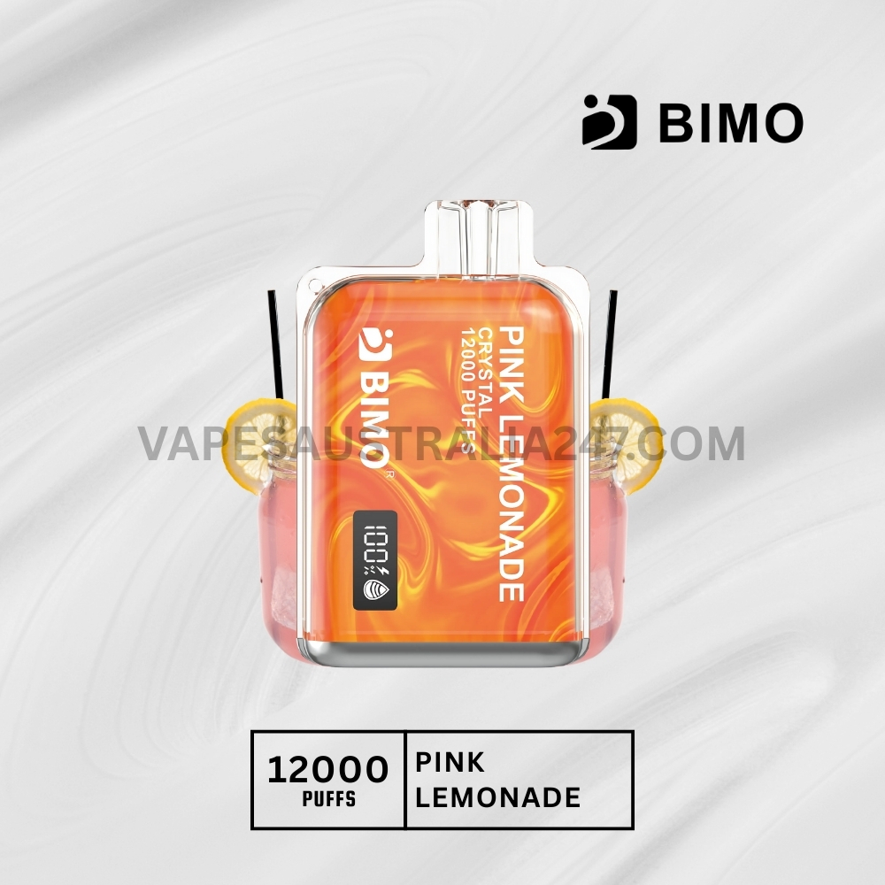 BIMO Crystal 12000 Puffs Pink Lemonade BIMO Crystal 12000 Puffs Pink Lemonade