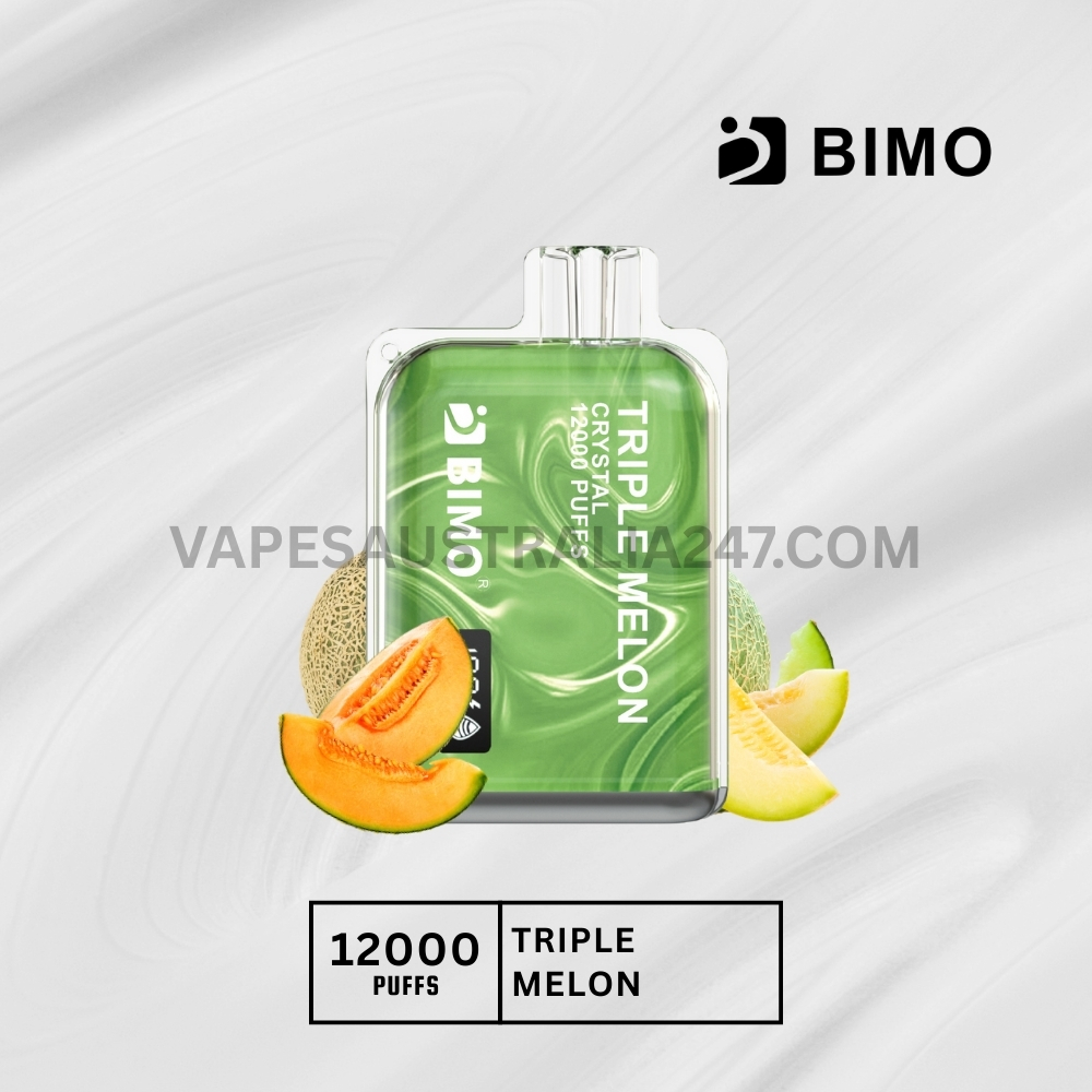 BIMO Crystal 12000 Puffs Triple Melon BIMO Crystal 12000 Puffs Triple Melon