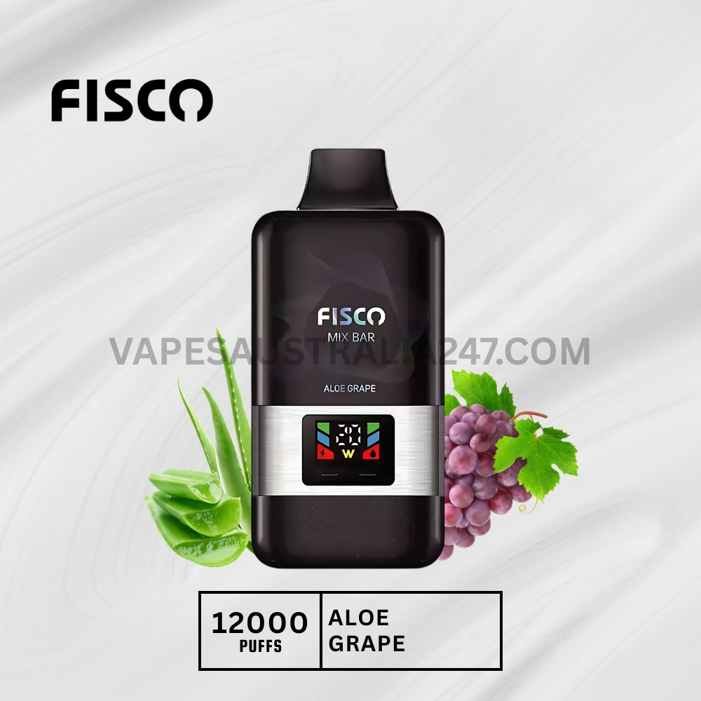 FISCO Mix Bar 12000 Puffs Aloe Grape FISCO Mix Bar 12000 Puffs Aloe Grape