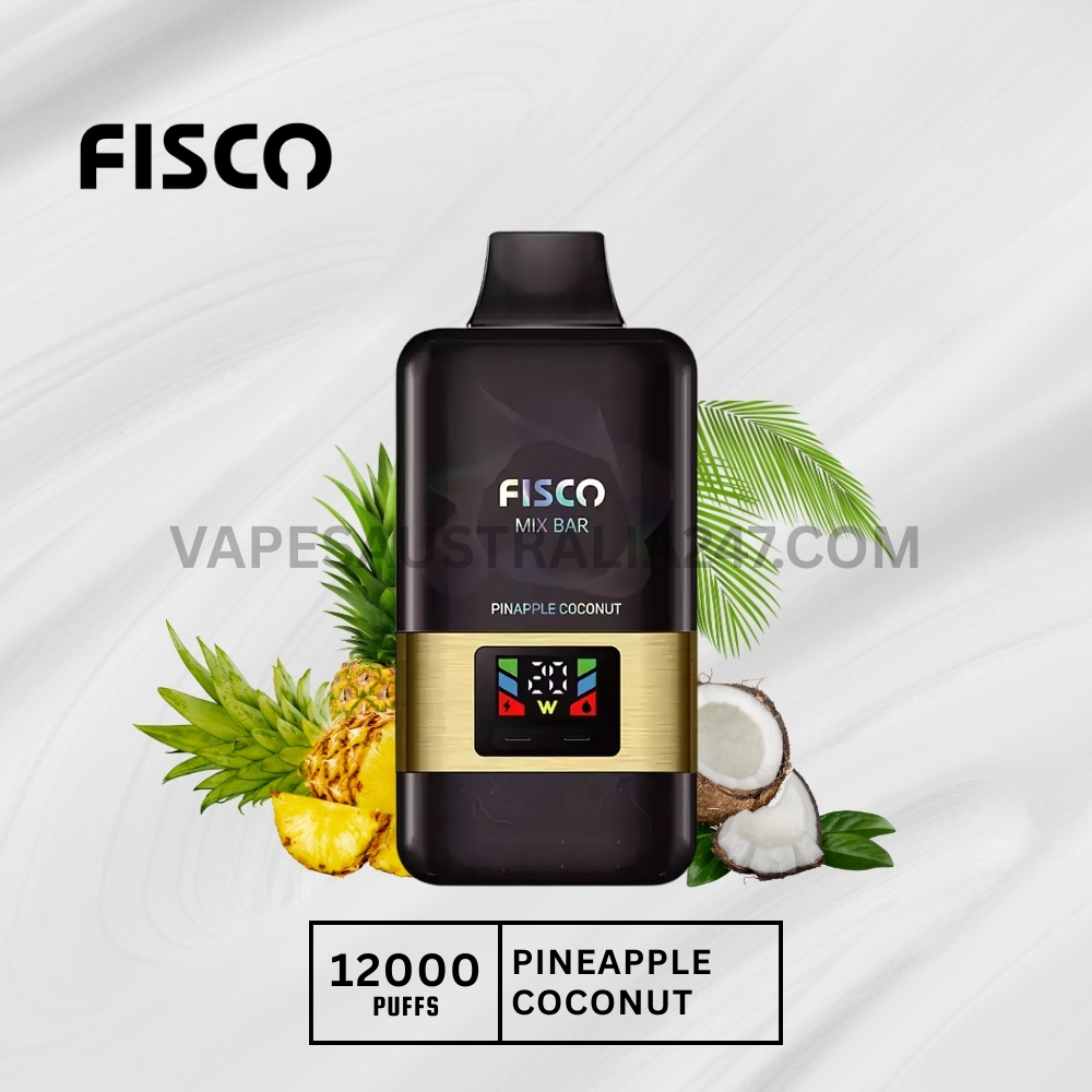 FISCO Mix Bar 12000 Puffs Pineapple Coconut FISCO Mix Bar 12000 Puffs Pineapple Coconut
