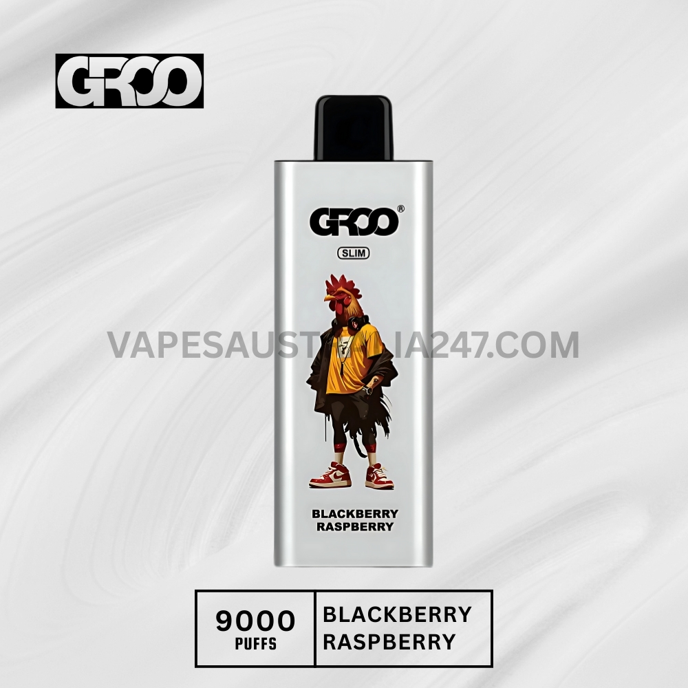 GROO Slim 9000 Puffs Blackberry Raspberry GROO Slim 9000 Puffs Blackberry Raspberry