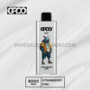 GROO Slim 9000 Puffs Strawberry Kiwi