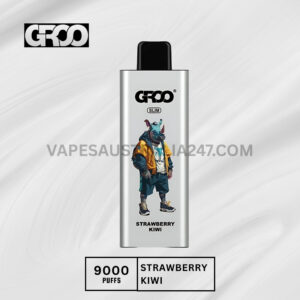 GROO Slim 9000 Puffs Strawberry Kiwi