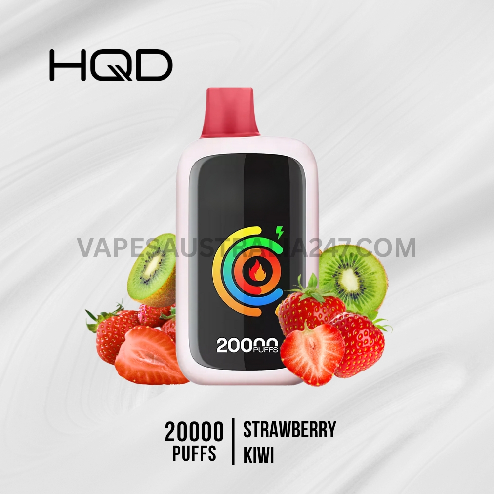 HQD Cuvie Slick 20000 Puffs Strawberry Kiwi HQD Cuvie Slick 20000 Puffs Strawberry Kiwi