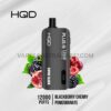 HQD Cuvie Slick Plus 12000 Puffs Blackberry Cherry Pomegranate