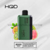 HQD Miracle 8000 Puffs Passionfruit Kiwi Guava