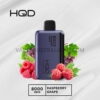 HQD Miracle 8000 Puffs Raspberry Grape