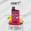 IGET Bar 3500 Puffs Banana Pomegranate Cherry Ice