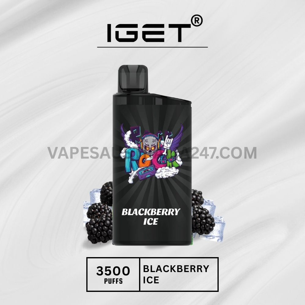 IGET Bar 3500 Puffs Blackberry Ice IGET Bar 3500 Puffs Blackberry Ice