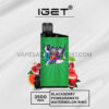 IGET Bar 3500 Puffs Blackberry Pomegranate Watermelon Rind