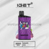 IGET Bar 3500 Puffs Grape Ice