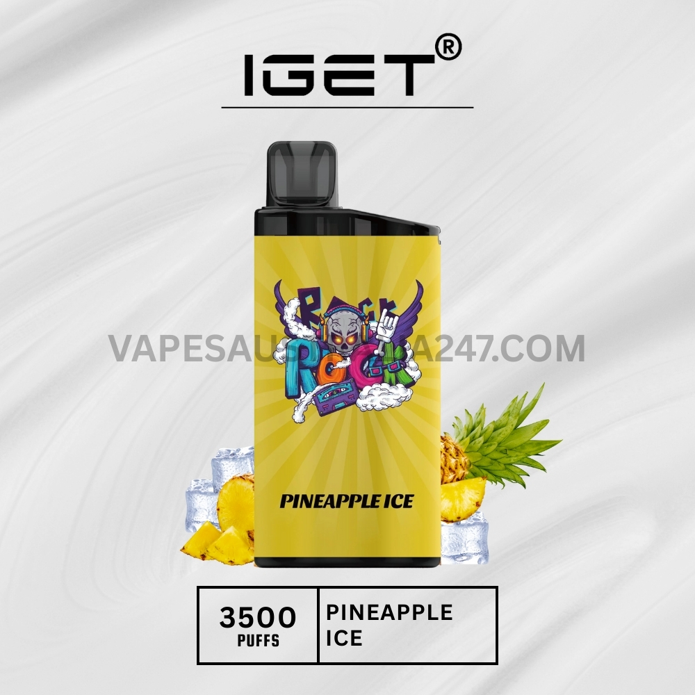 IGET Bar 3500 Puffs Kiwi Pineapple Ice IGET Bar 3500 Puffs Kiwi Pineapple Ice