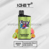 IGET Bar 3500 Puffs Passion Fruit Kiwi Guava