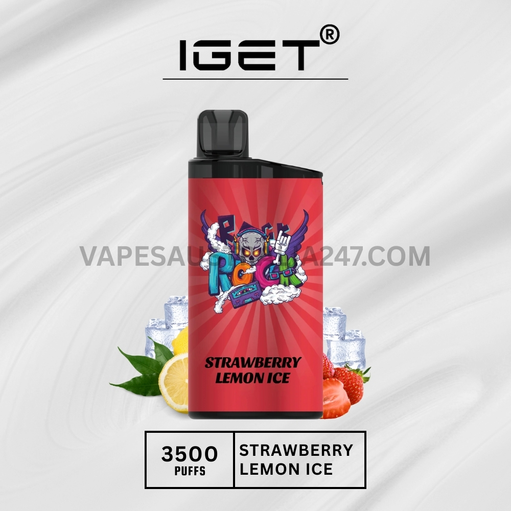 IGET Bar 3500 Puffs Strawberry Lemon Ice IGET Bar 3500 Puffs Strawberry Lemon Ice