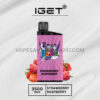 IGET Bar 3500 Puffs Strawberry Raspberry