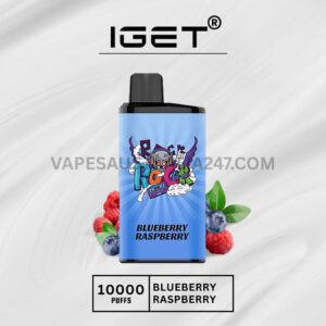 IGET Bar Pro 10000 Puffs Blueberry Raspberry