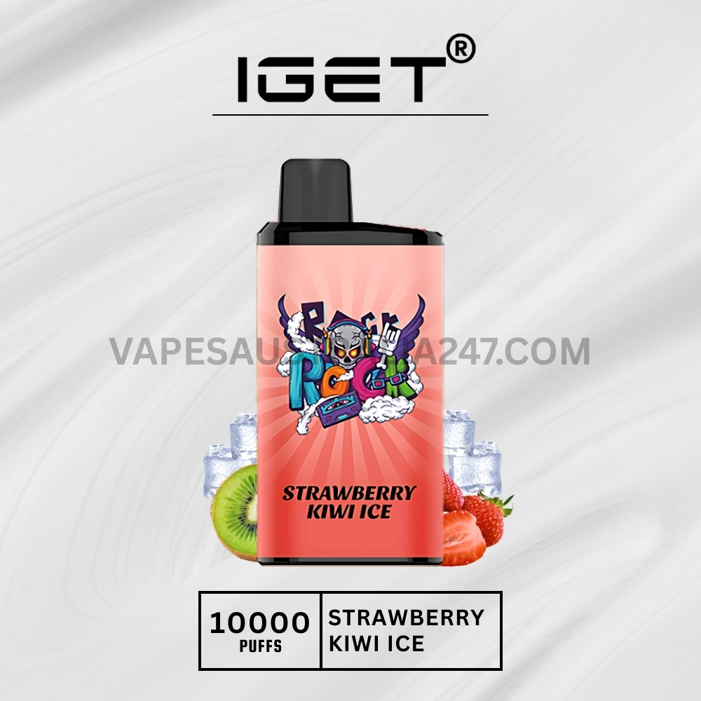 IGET Bar Pro 10000 Puffs Strawberry Kiwi Ice IGET Bar Pro 10000 Puffs Strawberry Kiwi Ice