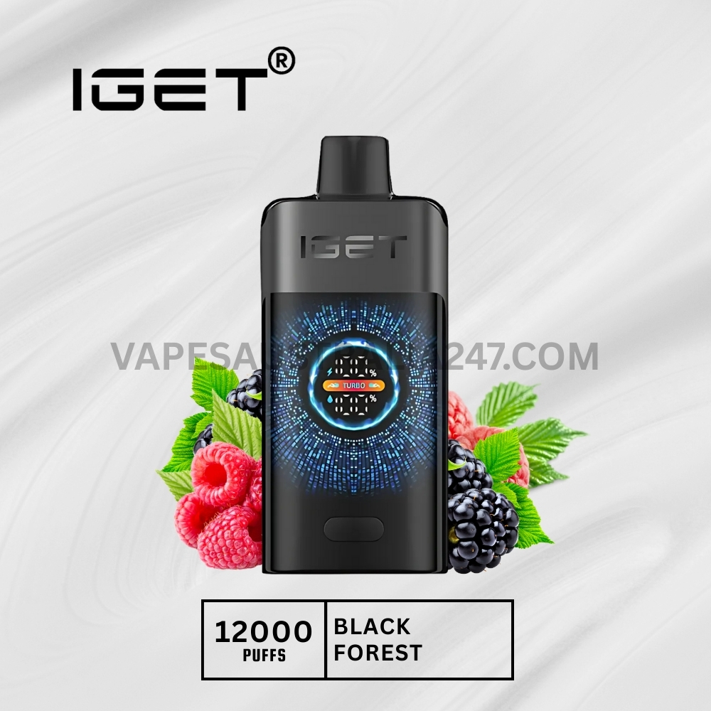 Iget One 12000 Puffs Black Forest IGET One 12000 Puffs Black Forest