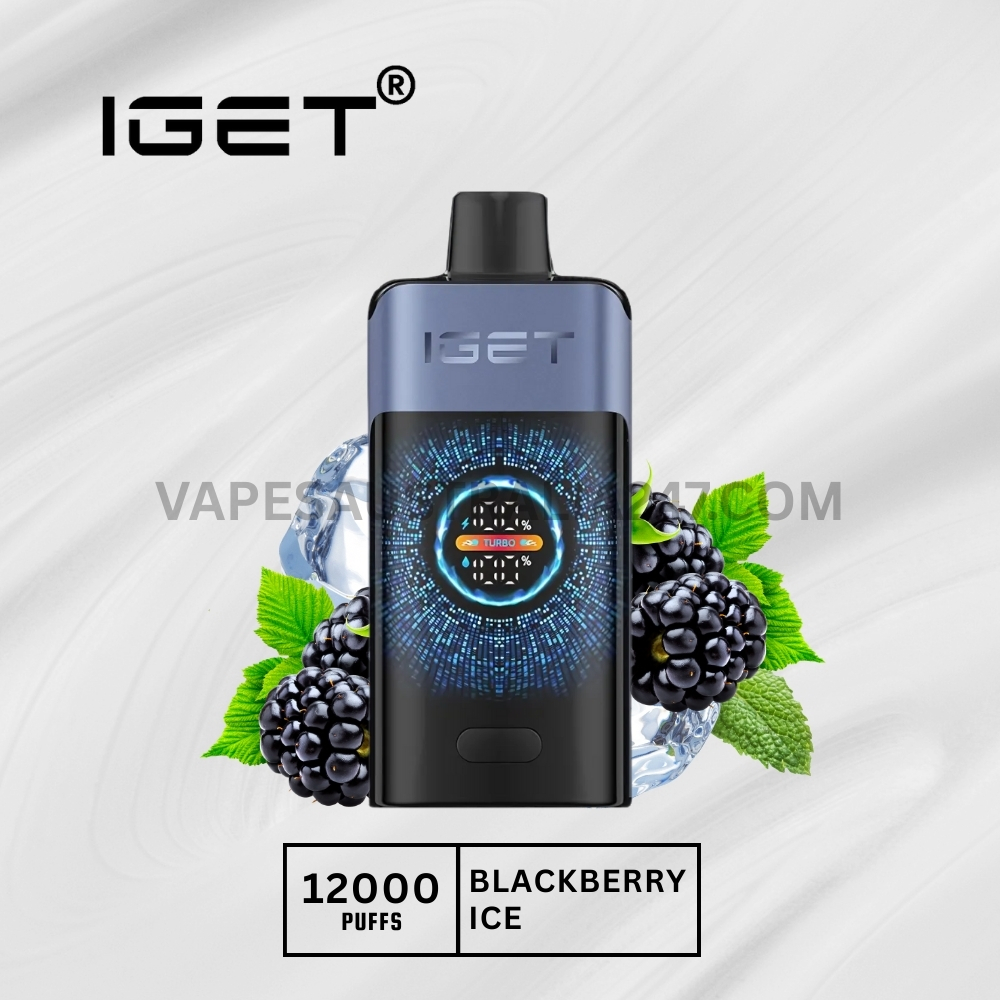 Iget One 12000 Puffs Blackberry Ice IGET One 12000 Puffs Blackberry Ice