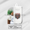 KUZ Lux 9000 Puffs Cool Coconut Ice