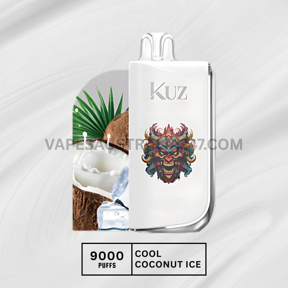 KUZ Lux 9000 Puffs Cool Coconut Ice KUZ Lux 9000 Puffs Cool Coconut Ice