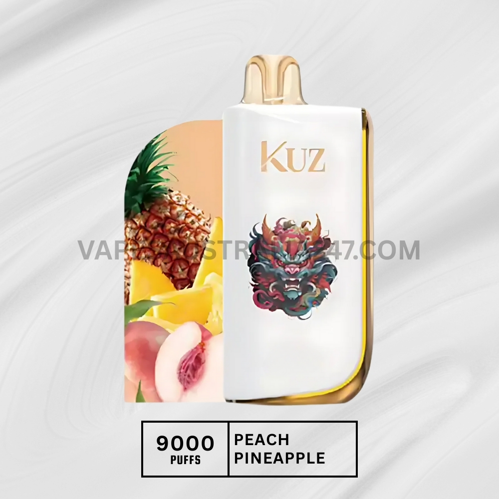 KUZ Lux 9000 Puffs Peach Pineapple KUZ Lux 9000 Puffs Peach Pineapple