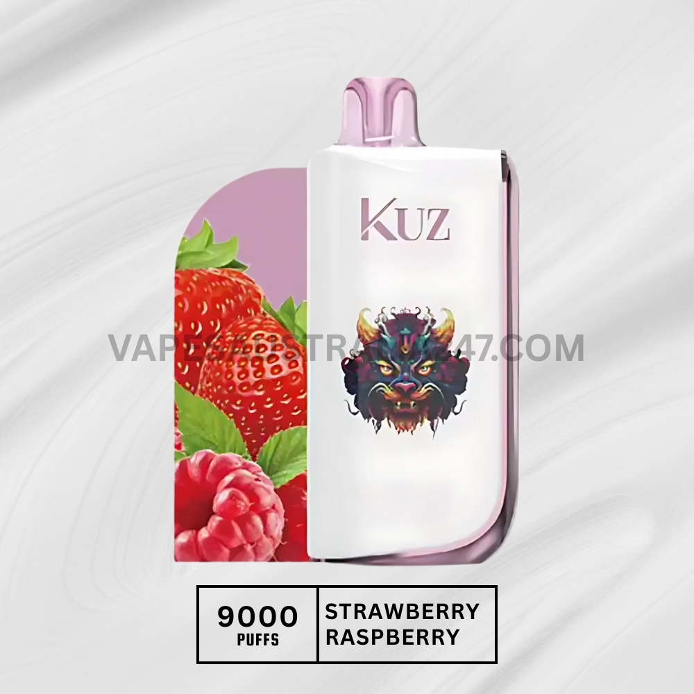 KUZ Lux 9000 Puffs Strawberry Raspberry KUZ Lux 9000 Puffs Strawberry Raspberry