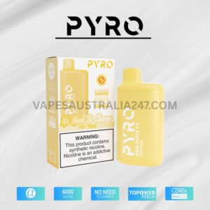 PYRO Vape 6000 Puffs 5% Cherry Cola