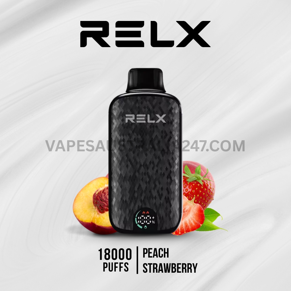 RELX Sparta 18000 Puffs Peach Strawberry RELX Sparta 18000 Puffs Peach Strawberry