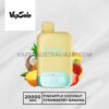 Vapsolo Twins 20000 Puffs Pineapple Coconut Strawberry Banana