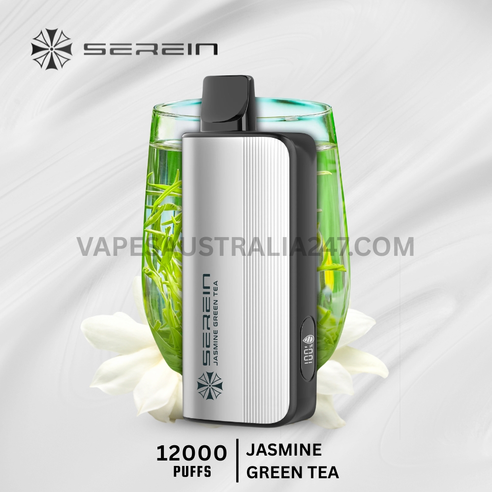 SEREIN Mech 12000 Puffs Jasmine Green Tea SEREIN Mech 12000 Puffs Jasmine Green Tea