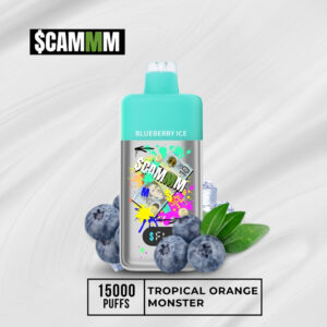 $CAMM AS 15000 Puffs Blueberry Ice