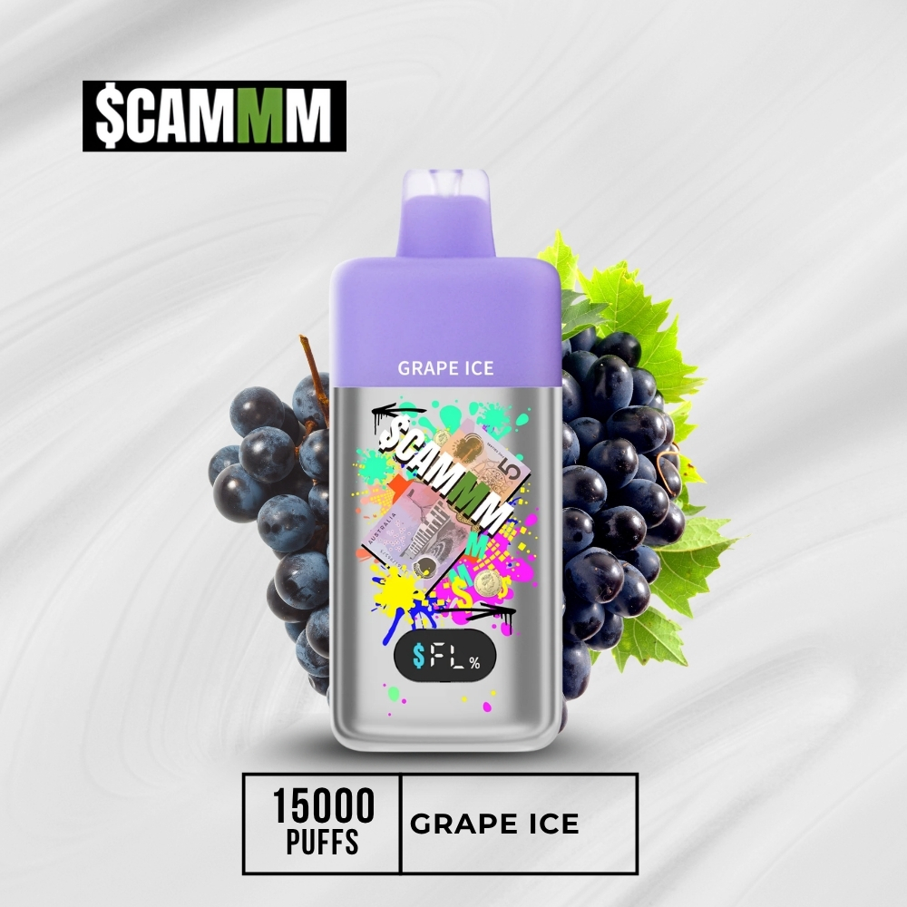 $CAMM AS 15000 Puffs Grape Ice $CAMM AS 15000 Puffs Grape Ice