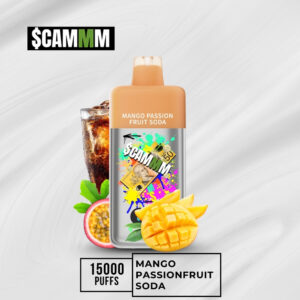 $CAMM AS 15000 Puffs Mango Passion Fruit Soda