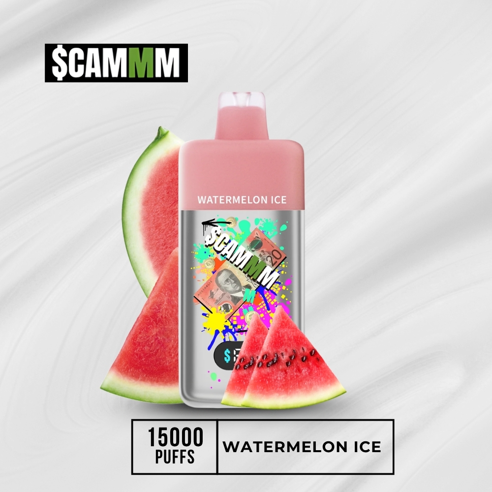 $CAMM AS 15000 Puffs Watermelon Ice $CAMM AS 15000 Puffs Watermelon Ice