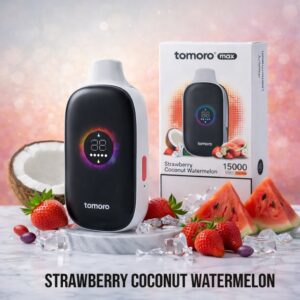TOMORO 15000 Max Puffs Strawberry Coconut Watermelon