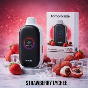 TOMORO Max 15000 Puffs Strawberry Lychee