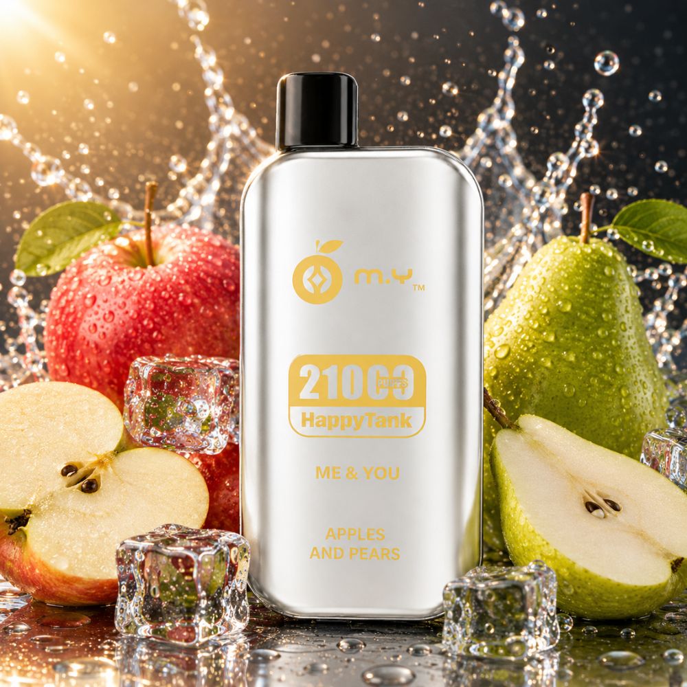 HappyTank 21000 Puffs Apples And Pears HappyTank 21000 Puffs Apples And Pears
