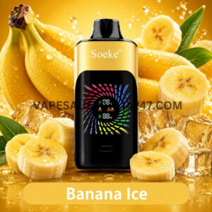 SOEKE S9 28000 Puffs Banana Ice